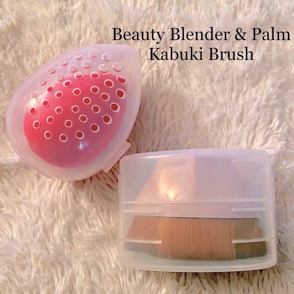 🔴 Beauty Blender & Palm Kabuki Brush